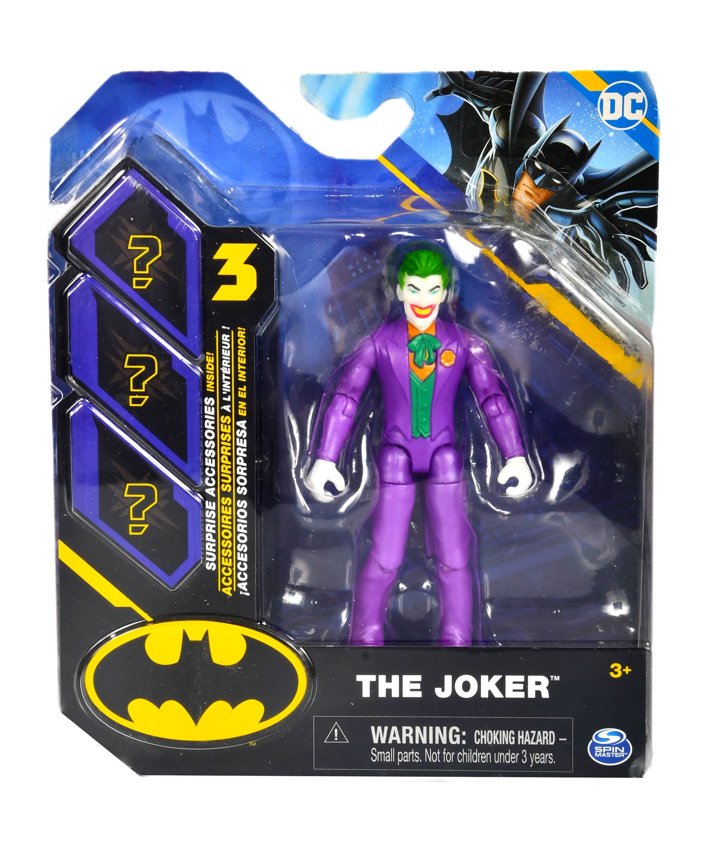 DC Batman 2020 The Joker 4-inch Action Figure by Spin Master