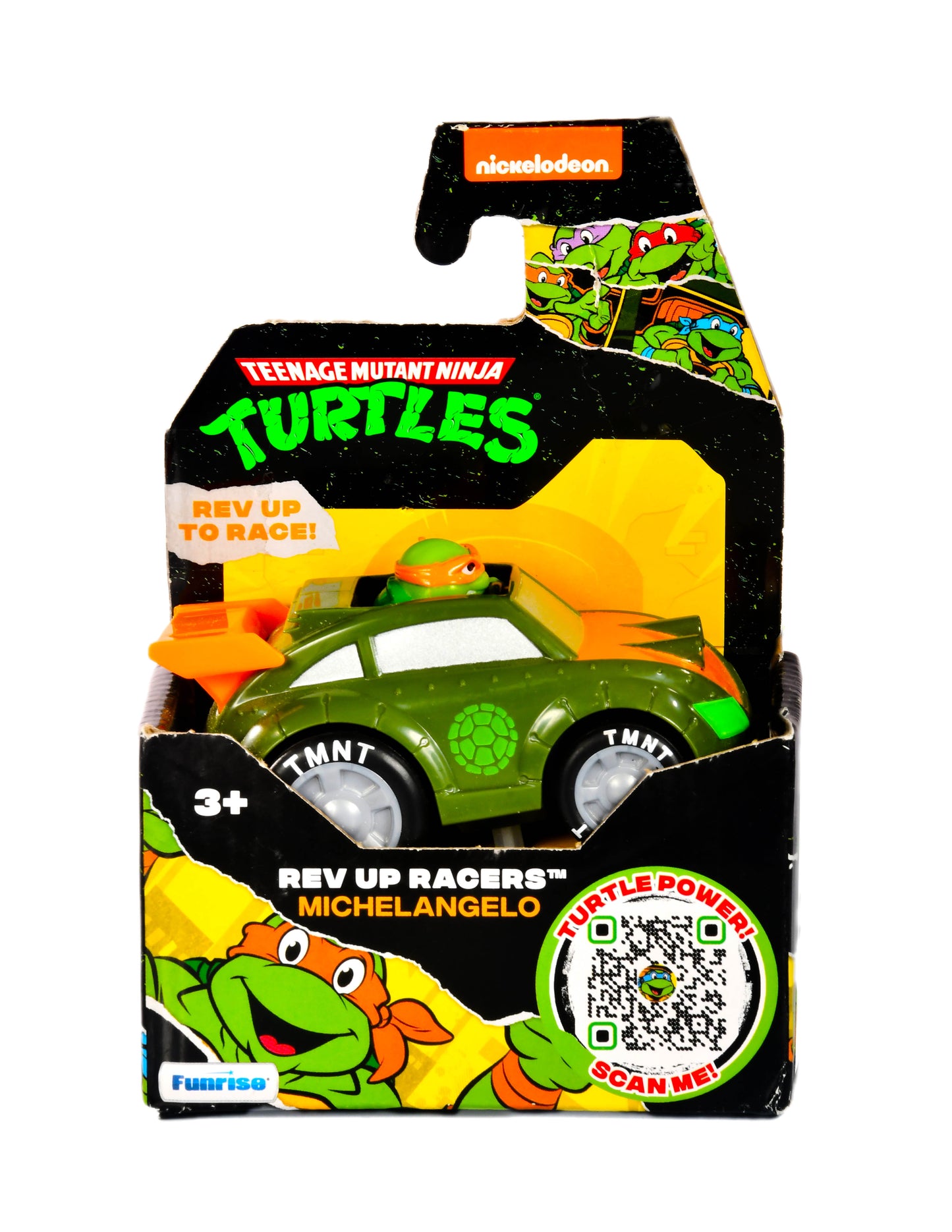 Teenage Mutant Ninja Turtles Rev Up Racers Michelangelo Figurine