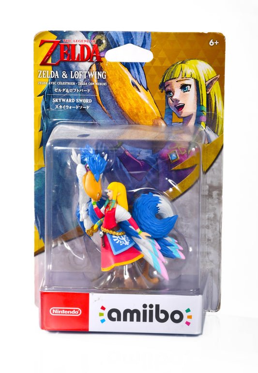 Nintendo Amiibo Zelda And Loftwing The Legend of Zelda Figure