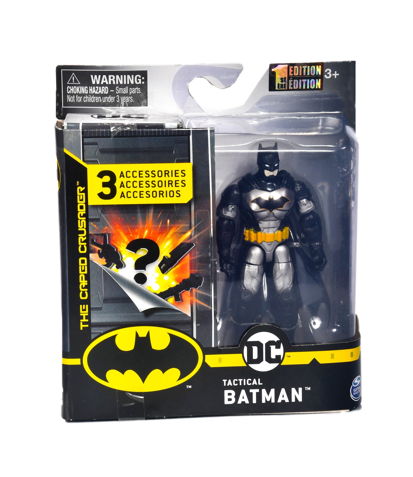 Batman The Caped Crusader Tactical DC Comics Spinmaster 4-Inch Action Figure