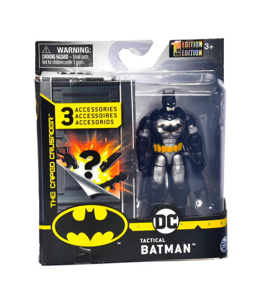 Batman The Caped Crusader Tactical DC Comics Spinmaster 4-Inch Action Figure