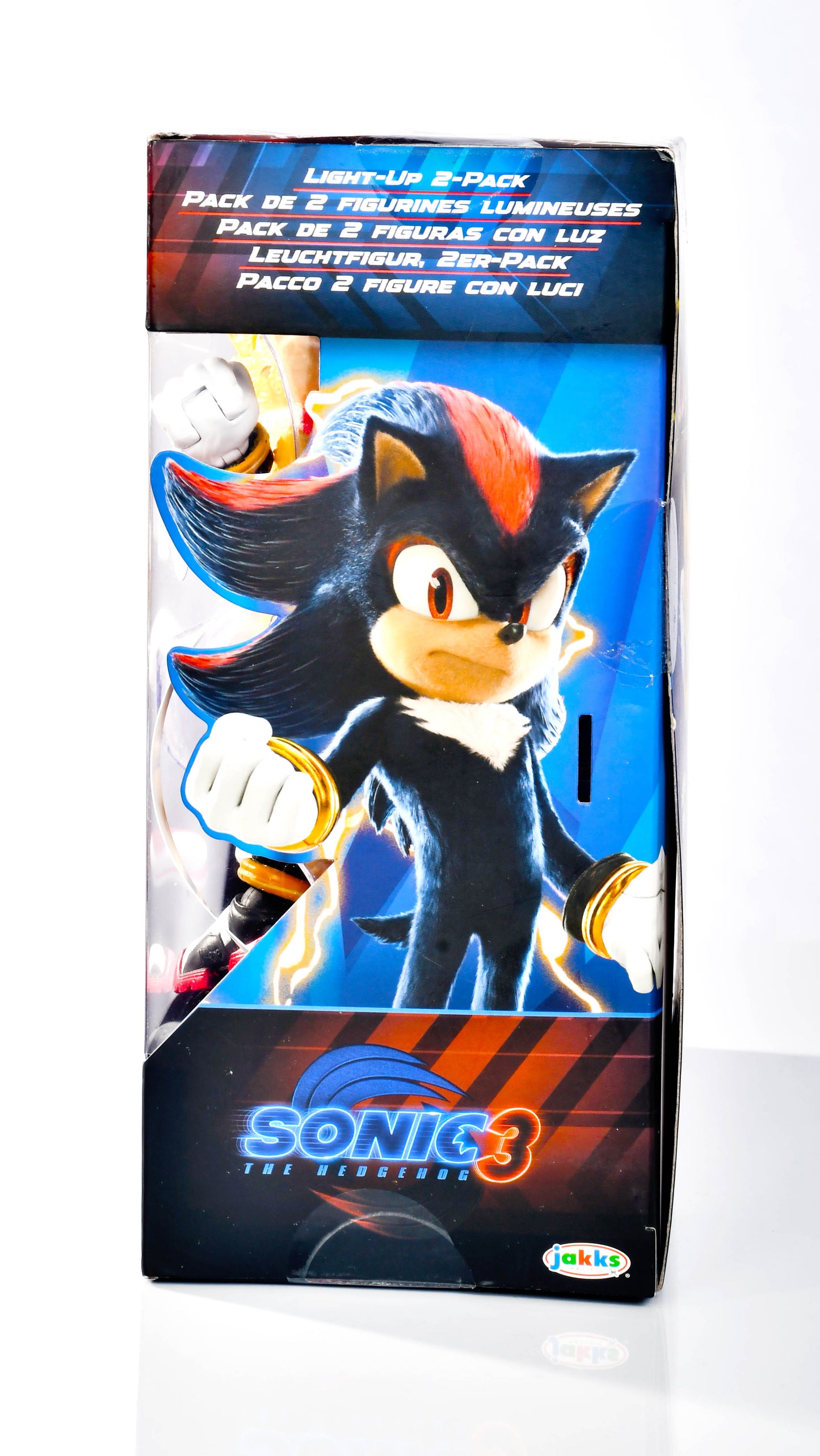 Sonic 3 Super Shadow & Super Sonic 5" Light-Up 2-Pack Jakks Pacific