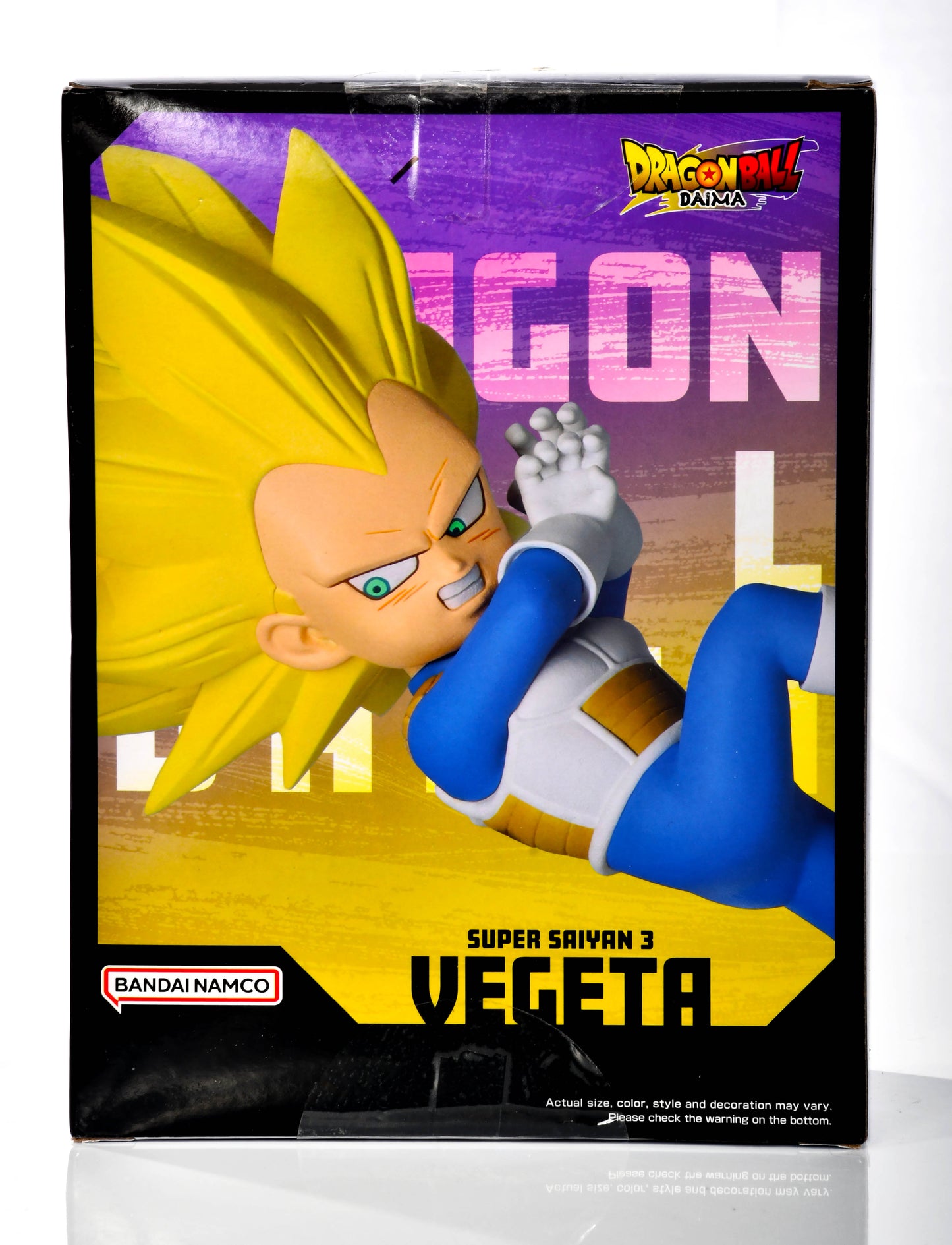 Dragon Ball DAIMA Super Saiyan 3 Vegeta Mini BANPRESTO Figure