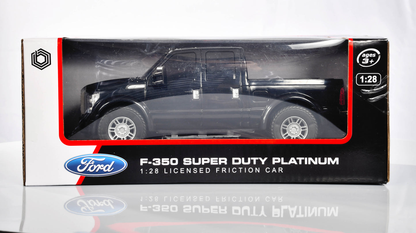 Ford F-350 Super Duty Platinum Pickup Truck 1:28 Scale Licensed Friction Toy