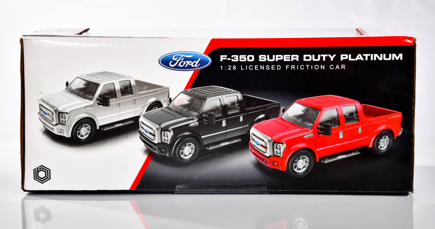 Ford F-350 Super Duty Platinum Pickup Truck 1:28 Scale Licensed Friction Toy