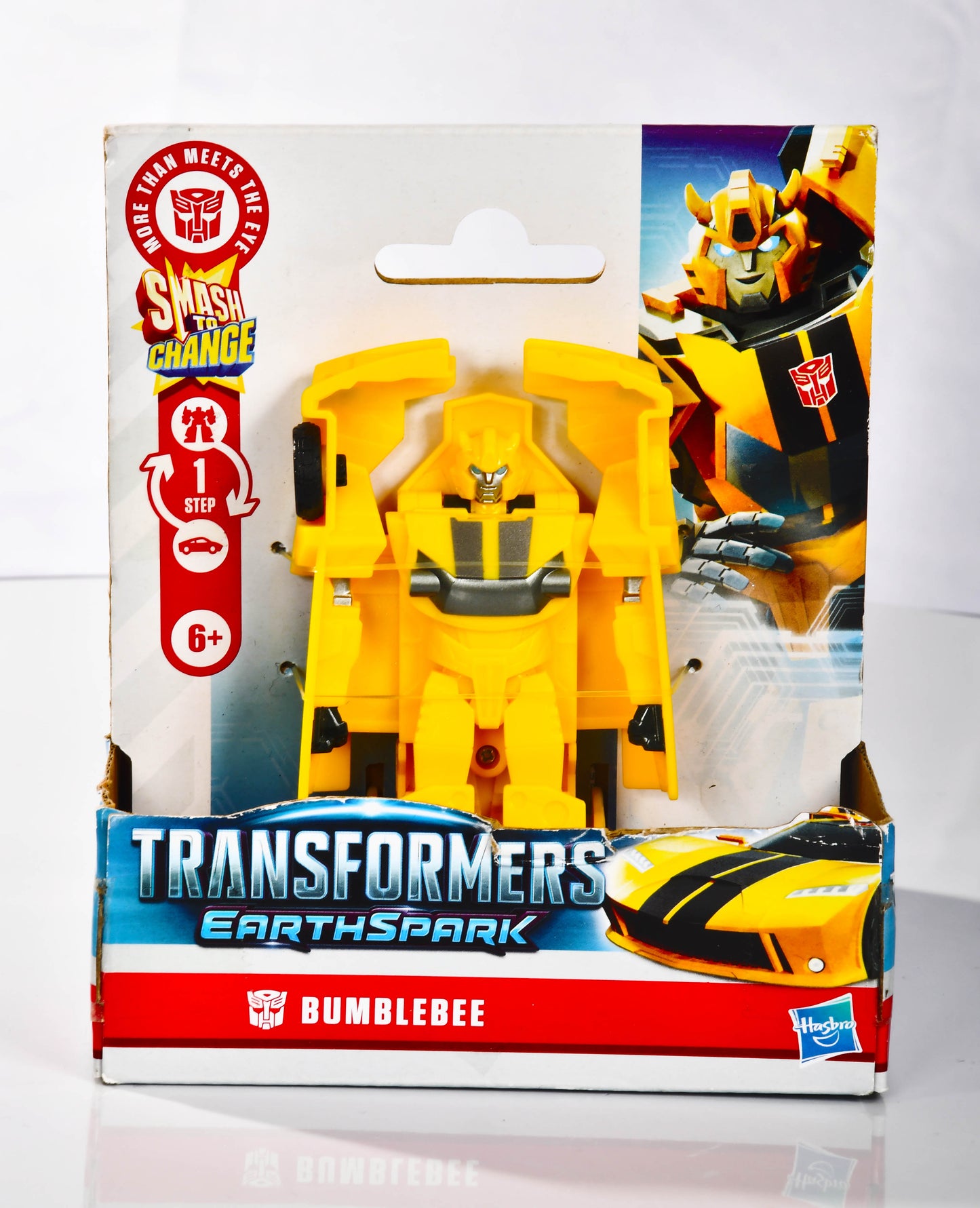 Transformers Earthspark Shash to Change Bumblebee 4" Action Figure