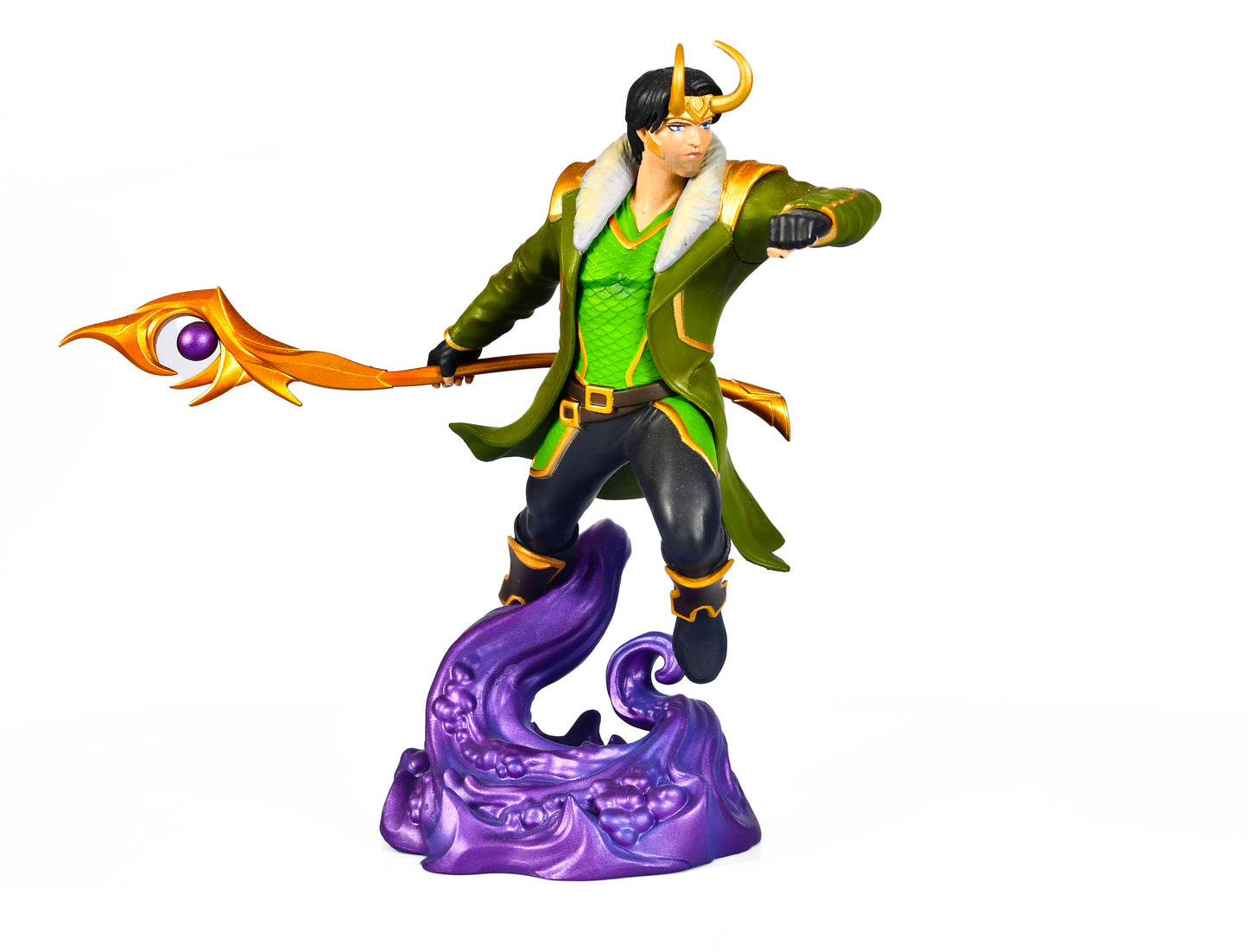 BRAND NEW: Marvel Contest of Champions Gamer Verse LOKI 1:10 DIORAMA collectable