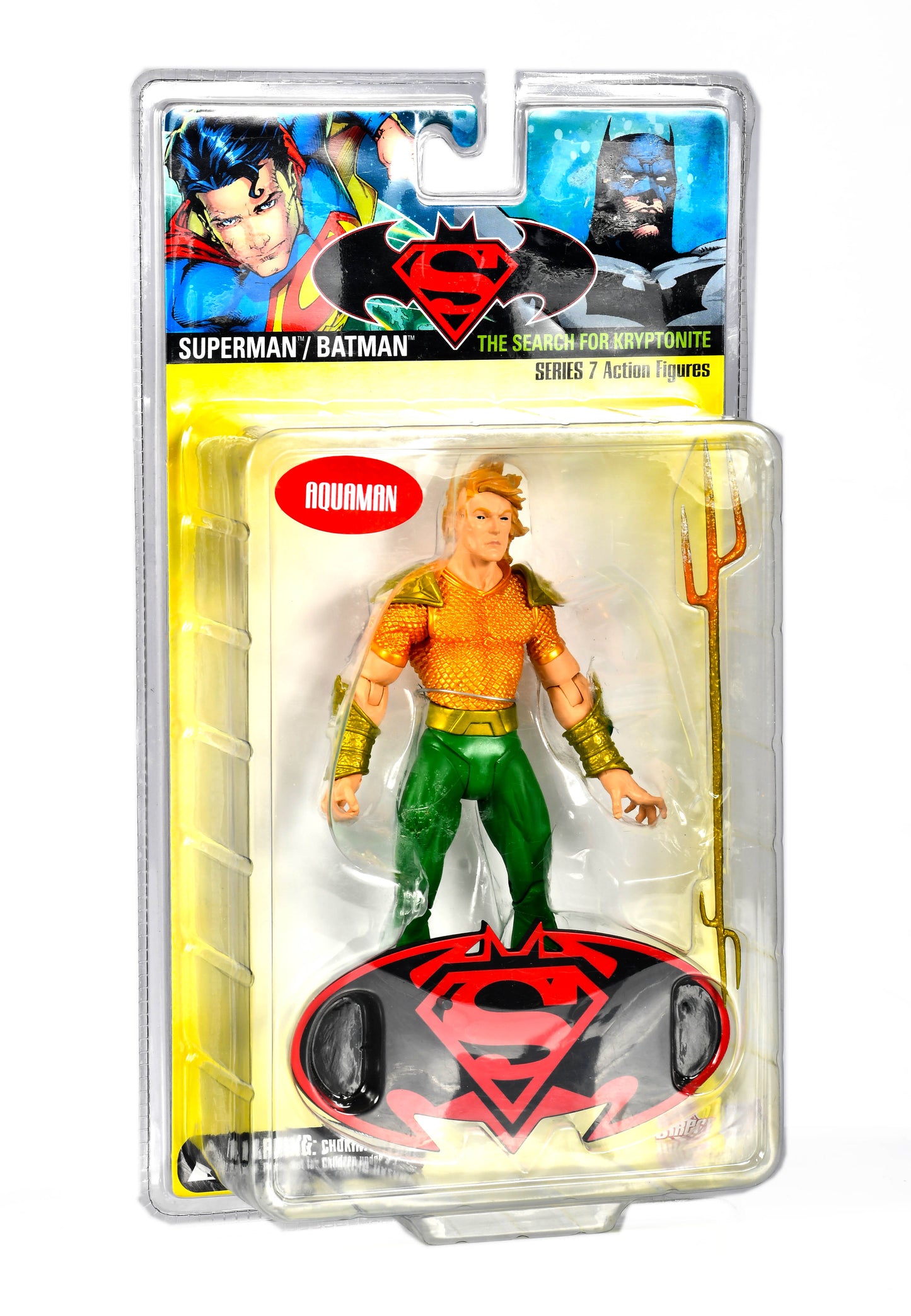 DC DIRECT Aquaman Figure Superman/Batman Search For Kryptonite Series 7