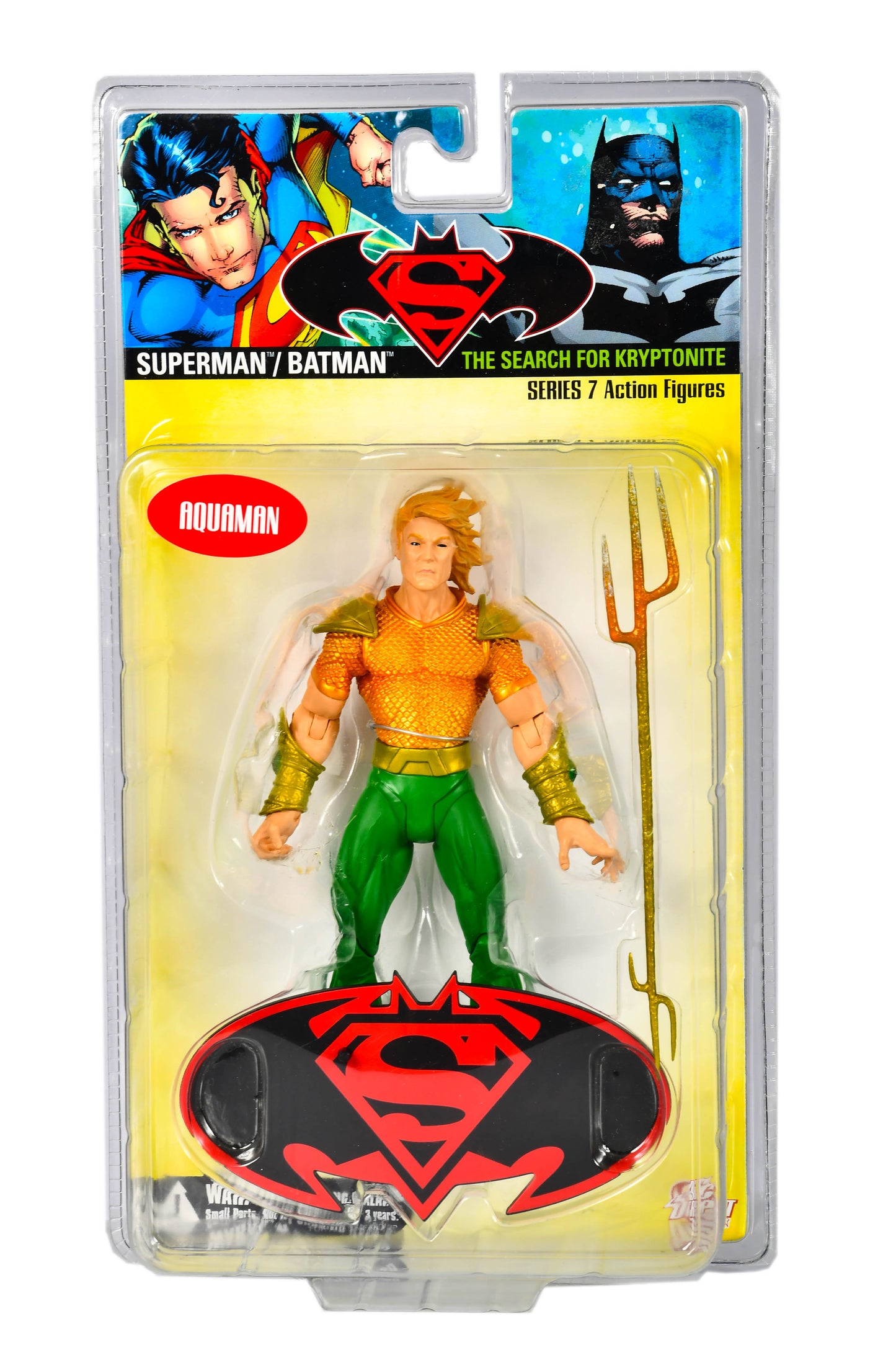 DC DIRECT Aquaman Figure Superman/Batman Search For Kryptonite Series 7