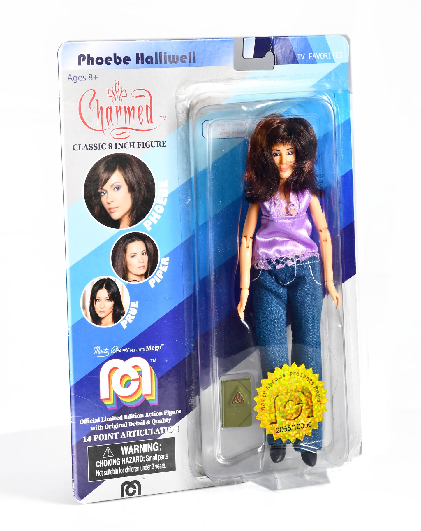 Charmed Phoebe Halliwell Classic 8 Figure Doll Marty Abrams NIB 2018