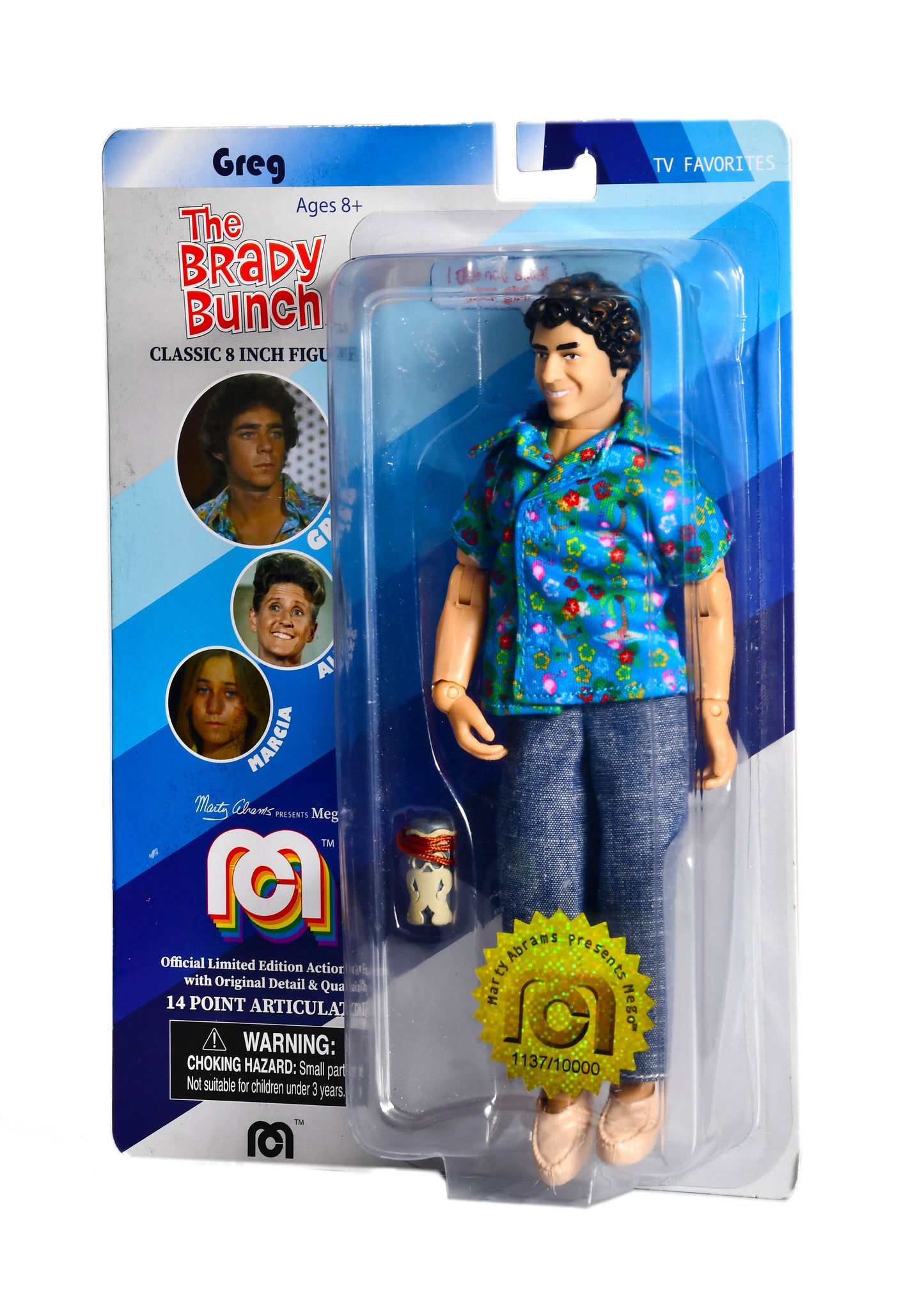 Greg The Brady Bunch Action Figure 8” Mego #from 7362/10000 Limited Edition NIB