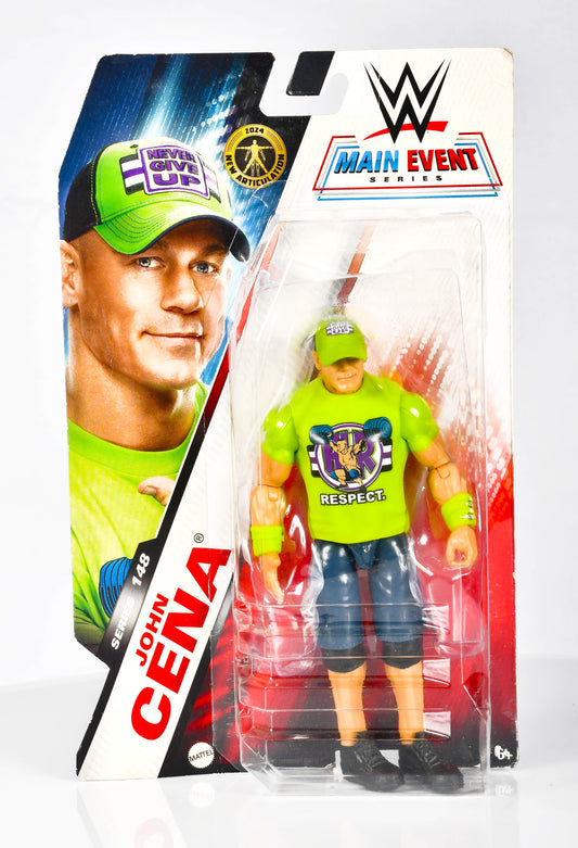 Mattel WWE Action Figure, 6-inch Collectible John Cena with 10 Articulation Points & Life-Like Look