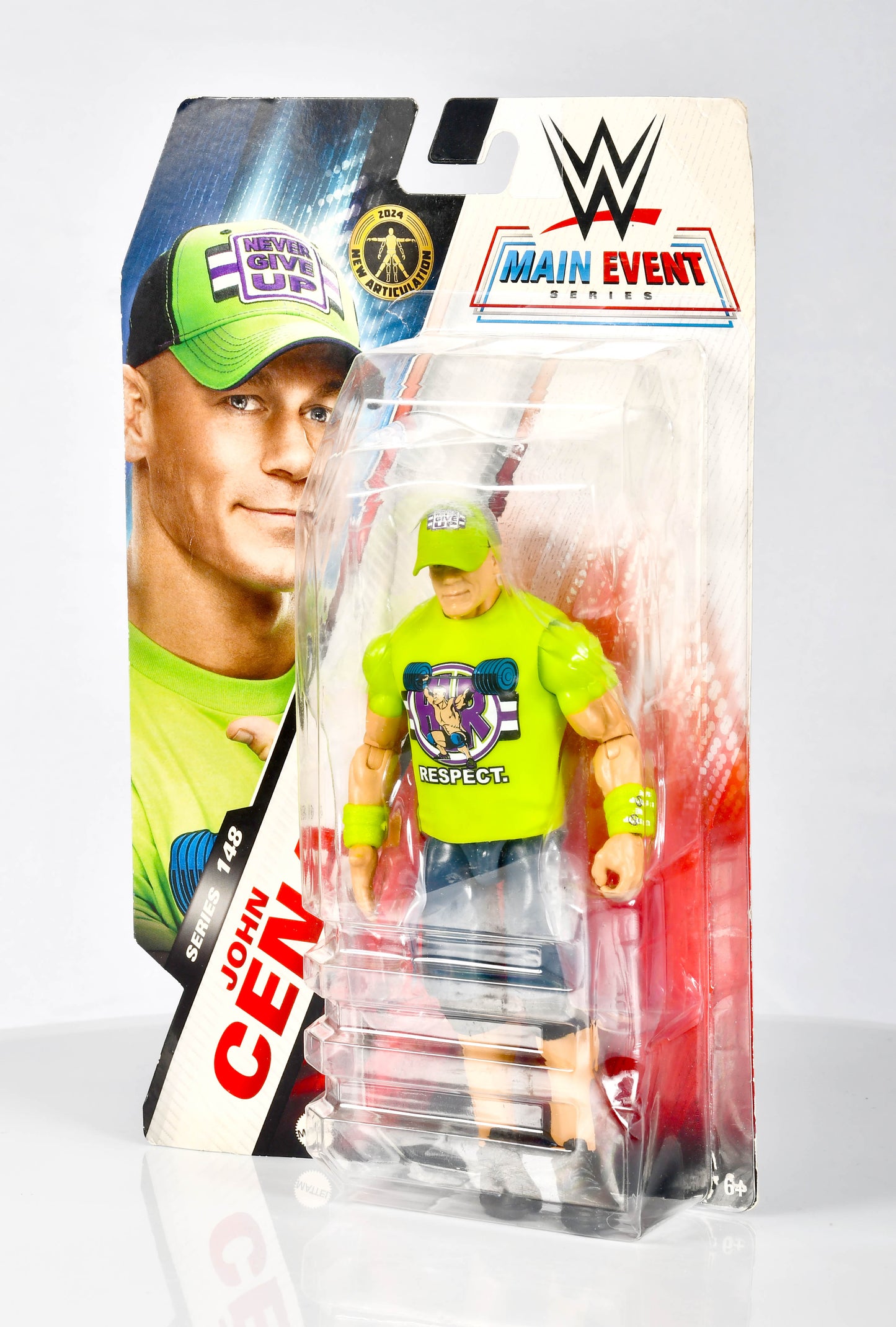 Mattel WWE Action Figure, 6-inch Collectible John Cena with 10 Articulation Points & Life-Like Look