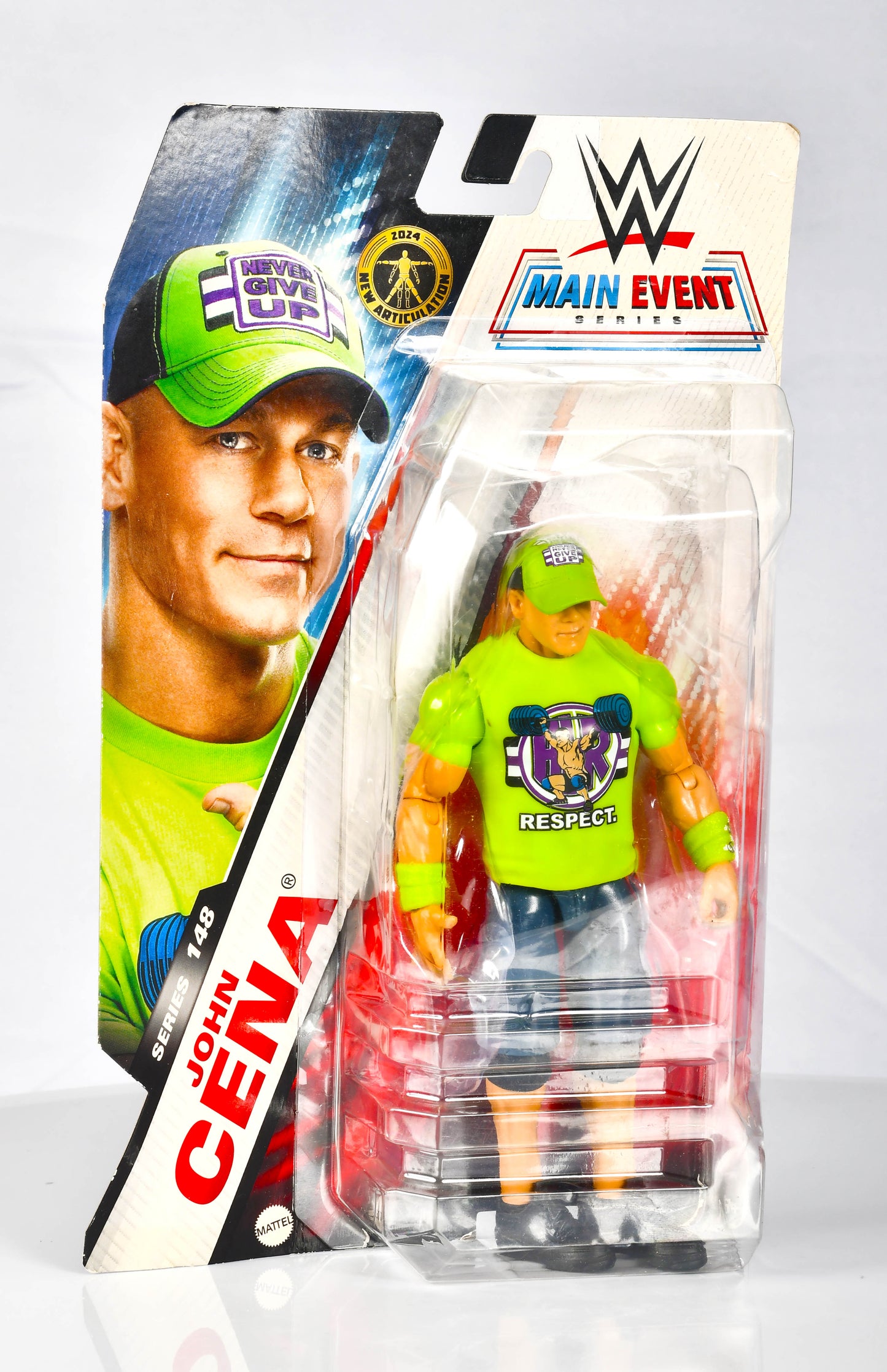 Mattel WWE Action Figure, 6-inch Collectible John Cena with 10 Articulation Points & Life-Like Look