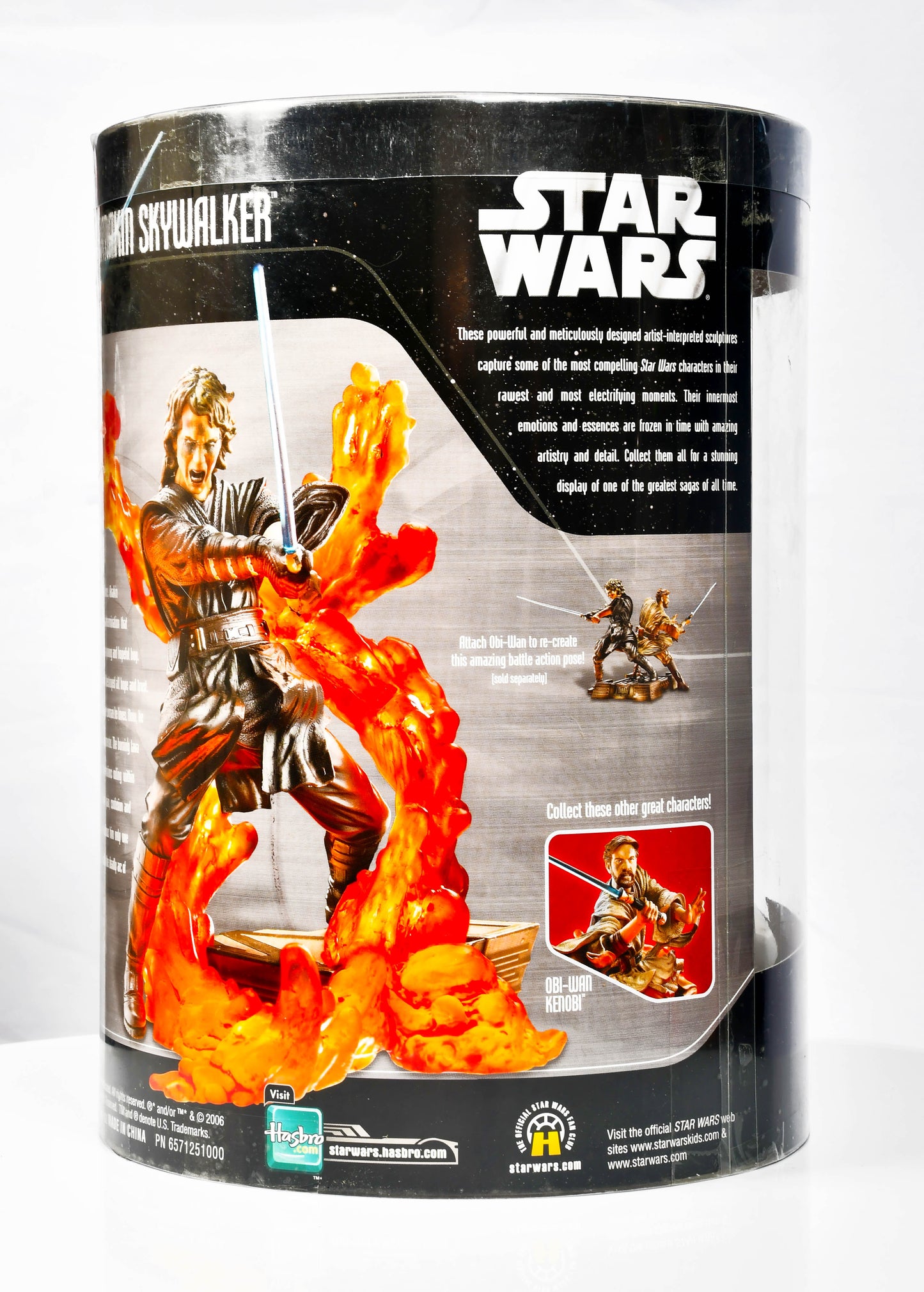 Star Wars Unleashed Anakin Skywalker 6" Tube Figure Hasbro 2005