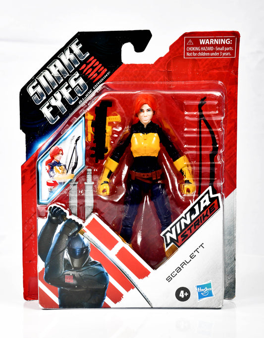 G.I. Joe Origins Snake Eyes Movie Scarlett 6 inch Action Figure