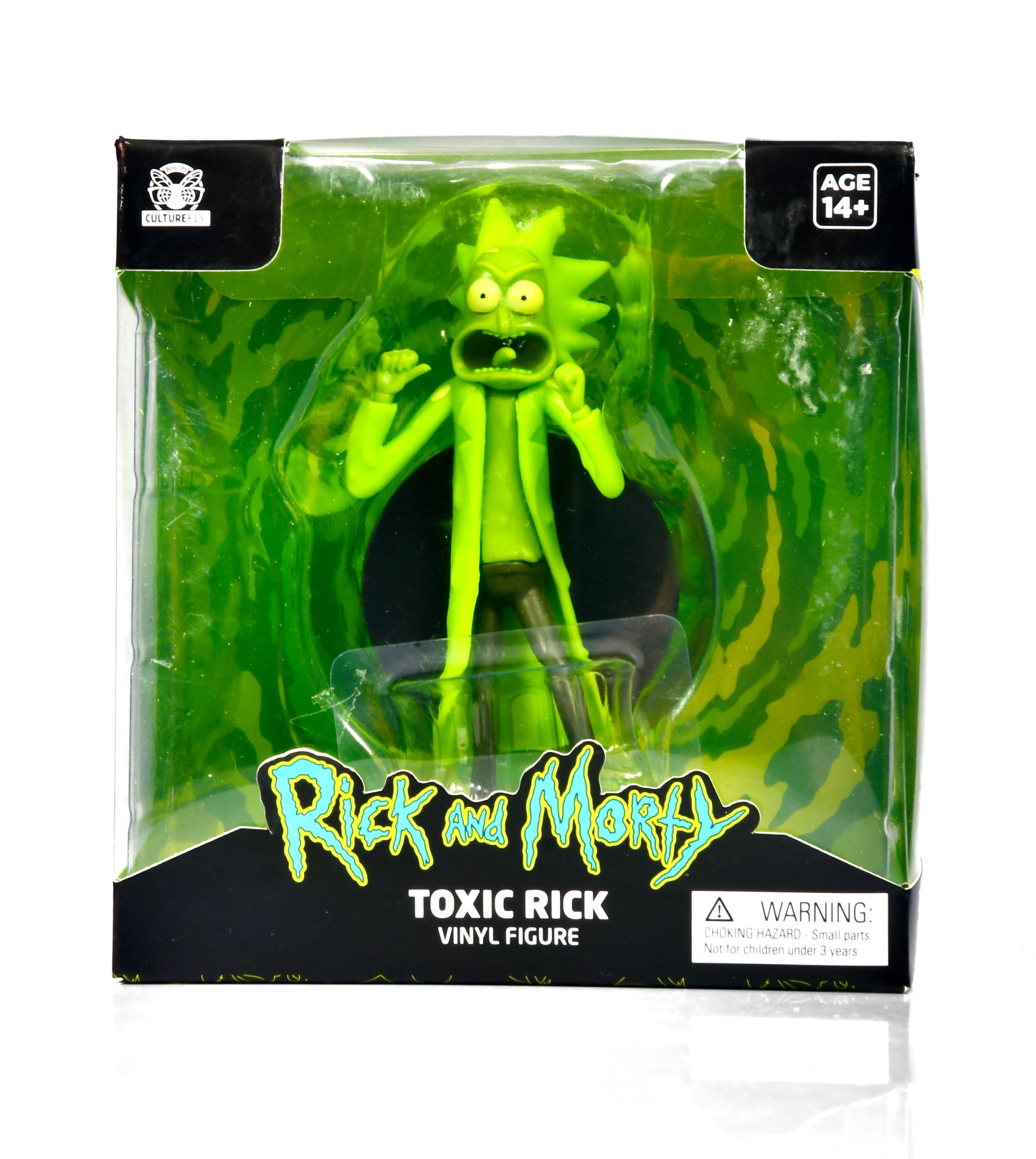 Culture Fly Adult Swim - Rick & Morty TOXIC RICK Vinyl Figure 4.5" w Box