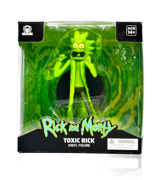 Culture Fly Adult Swim - Rick & Morty TOXIC RICK Vinyl Figure 4.5" w Box