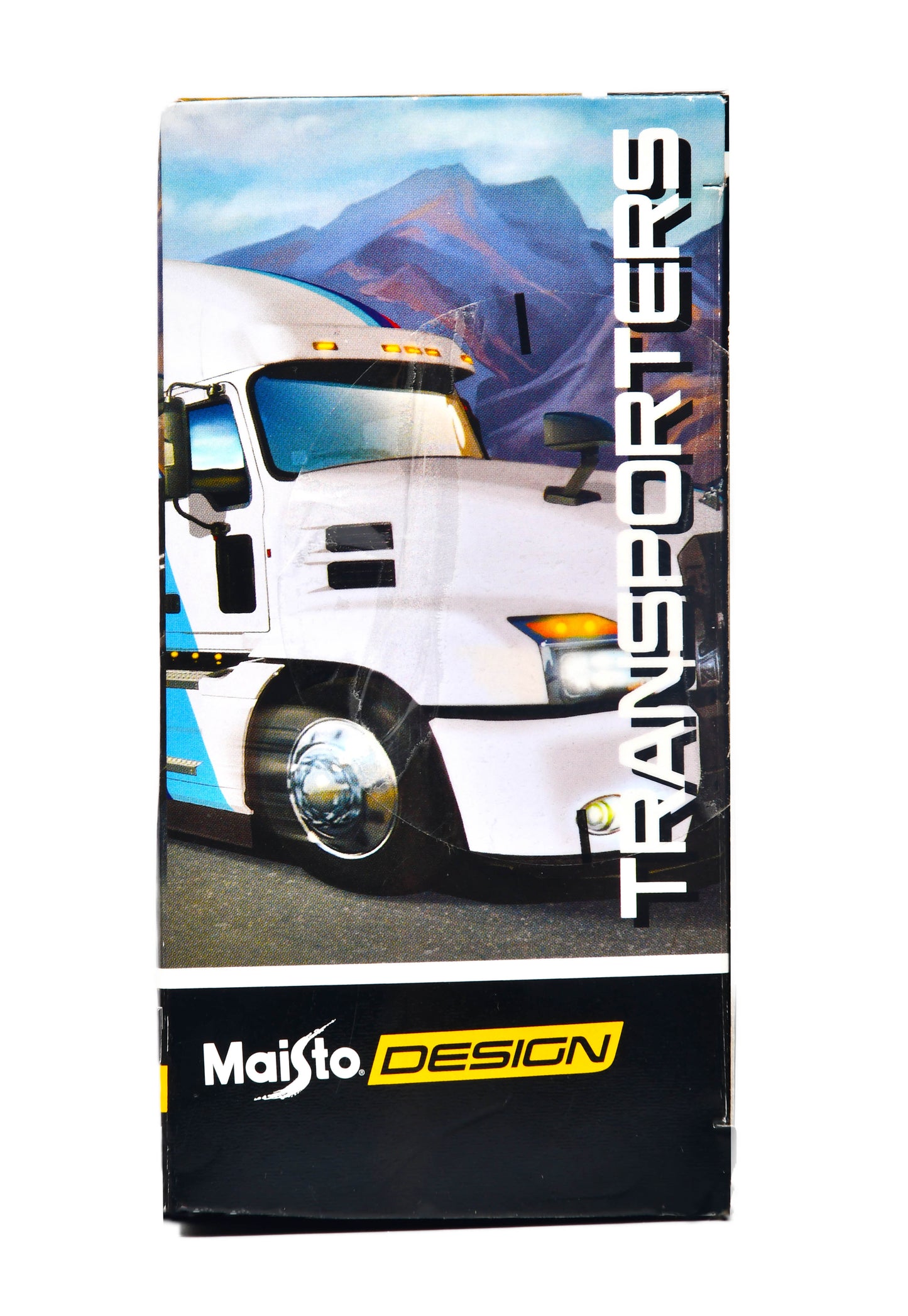 Maisto 1:64 Mercedes-Benz Actros & 1990 Mercedes-Benz 190E Red – Transporters