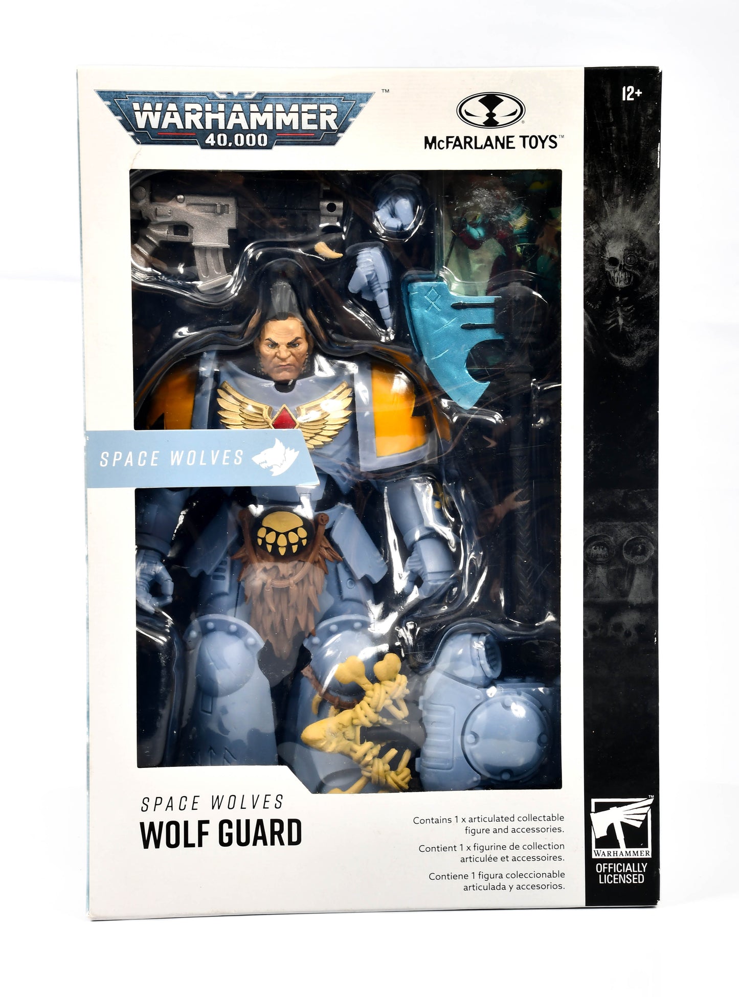 Warhammer 40000 Space Wolves Wolf Guard 7" Figure