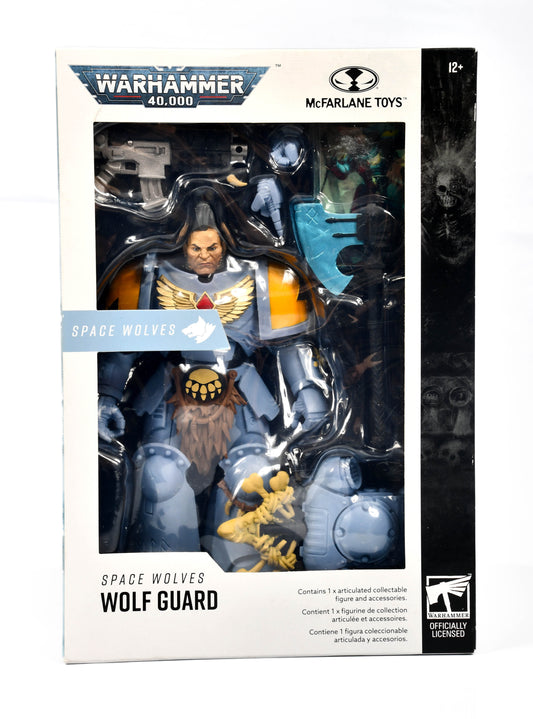 Warhammer 40000 Space Wolves Wolf Guard 7" Figure