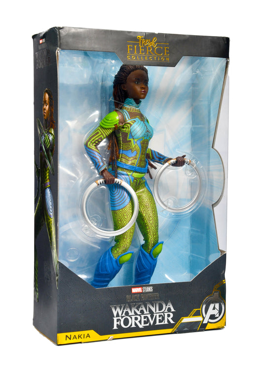 Marvel Black Panther Wakanda Forever Nakia 11.5" Fresh Fierce Collection Doll