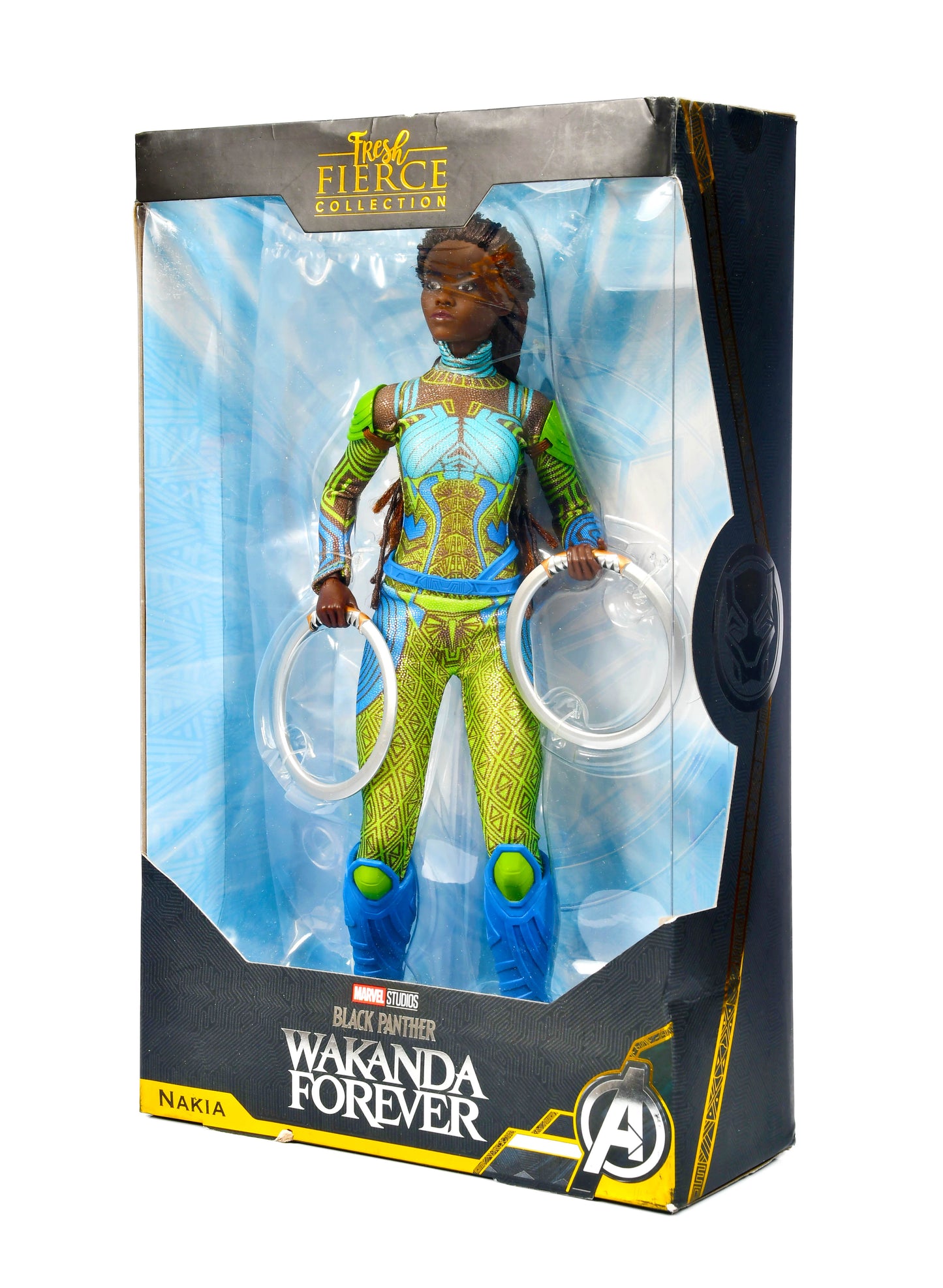 Marvel Black Panther Wakanda Forever Nakia 11.5" Fresh Fierce Collection Doll