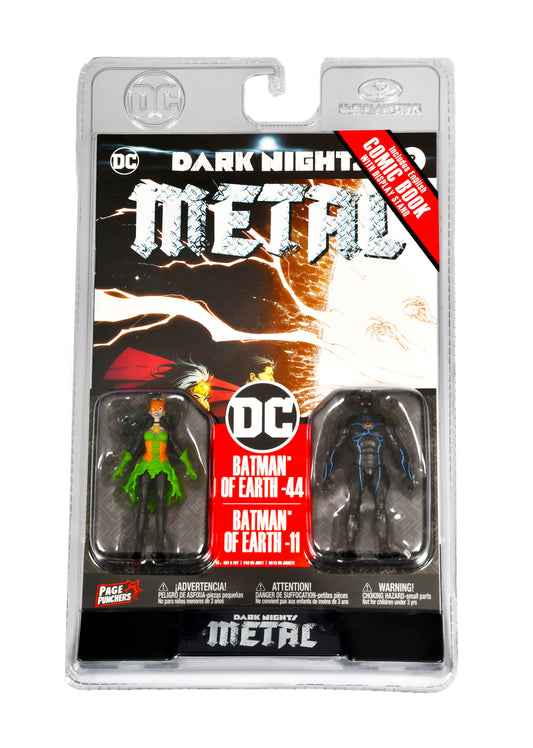 McFarlane Page Punchers Dark Knight Metal Batman Of Earth 44 & 11