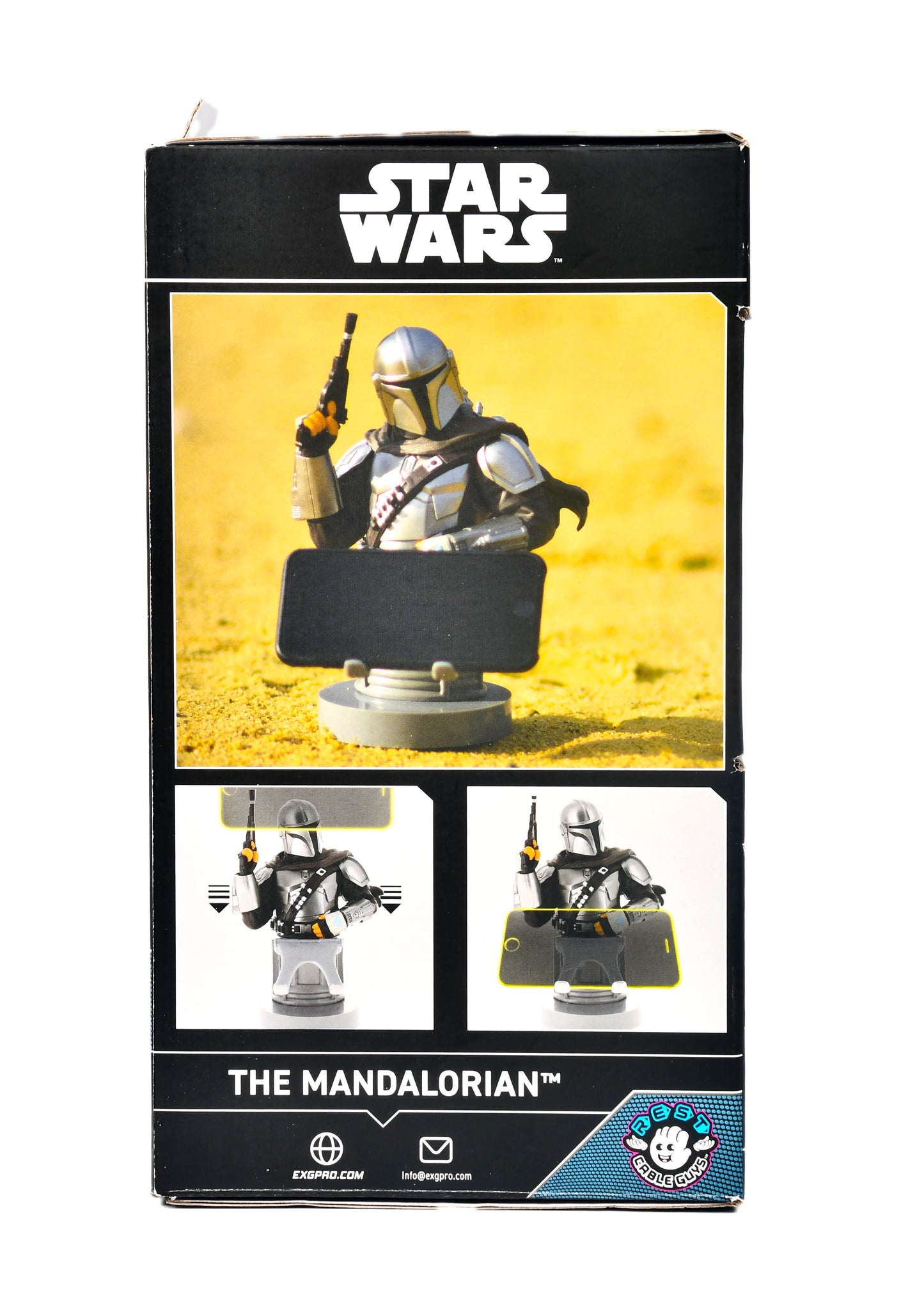 Star Wars The Mandalorian: Cable Guy Phone & Controller Holder NIB
