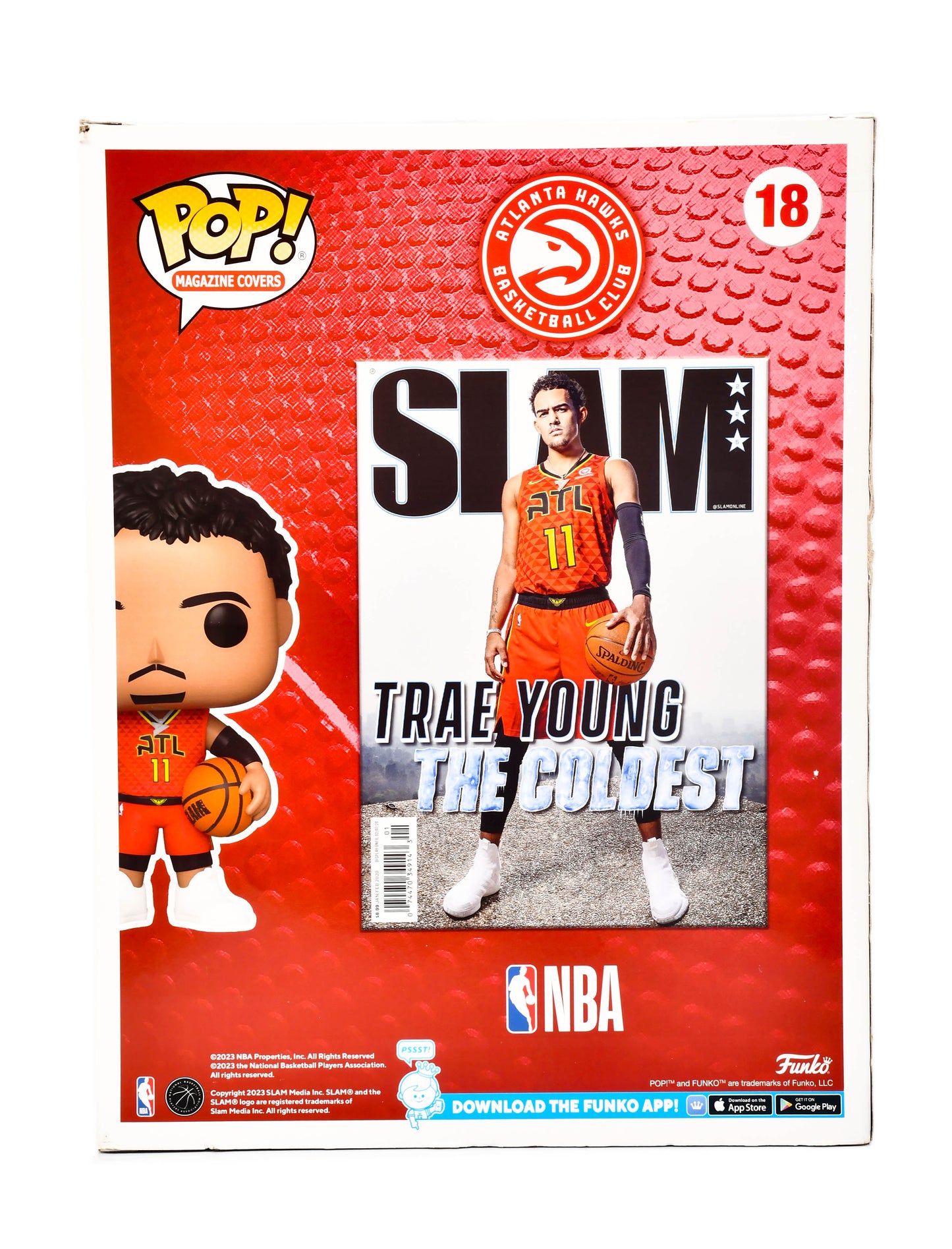 Funko POP Games Trae Young NBA Super Basketball All Stars Mega Team Figure # 18