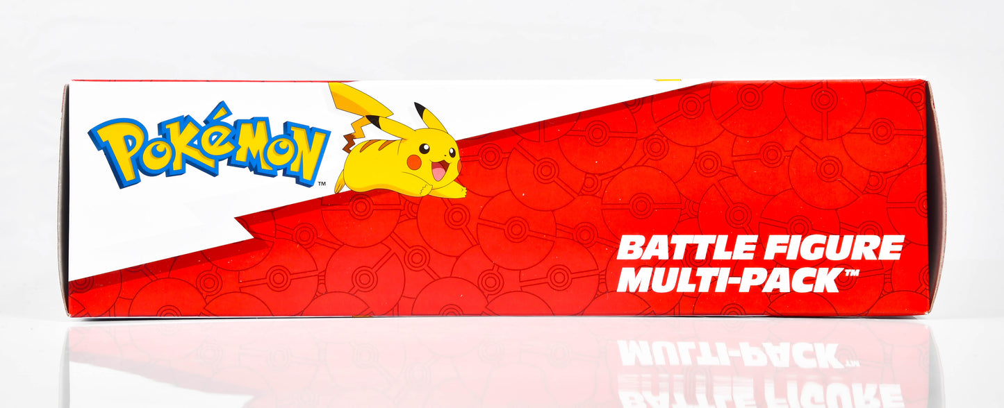 Pokémon Battle Figure 6 Pack - Features 2-Inch Pikachu, Joltik, Galarian Darumaka, Riolu, Chikorita and Cleffa Battle Figures