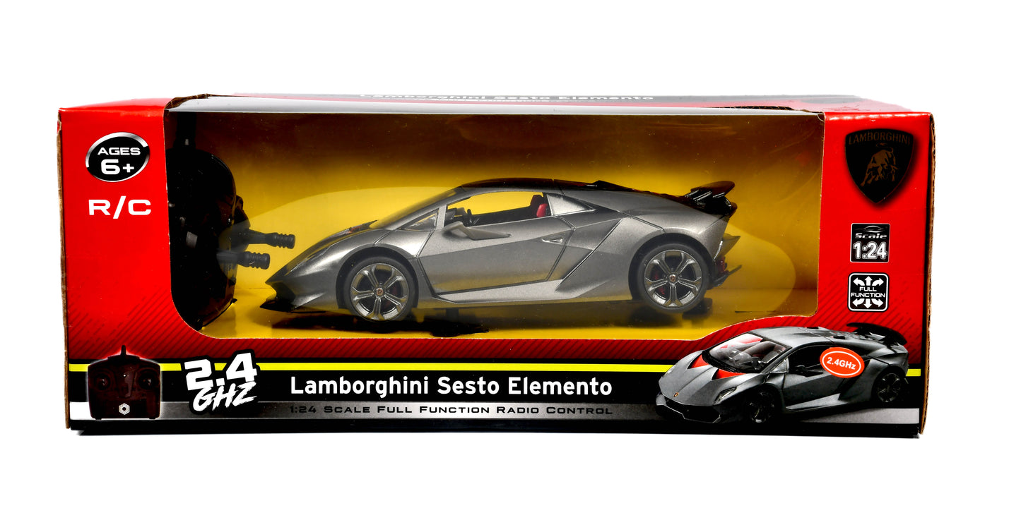 Lamborghini Sesto Elemento Graphite/ Gray RC Radio Control 1:24 by Braha