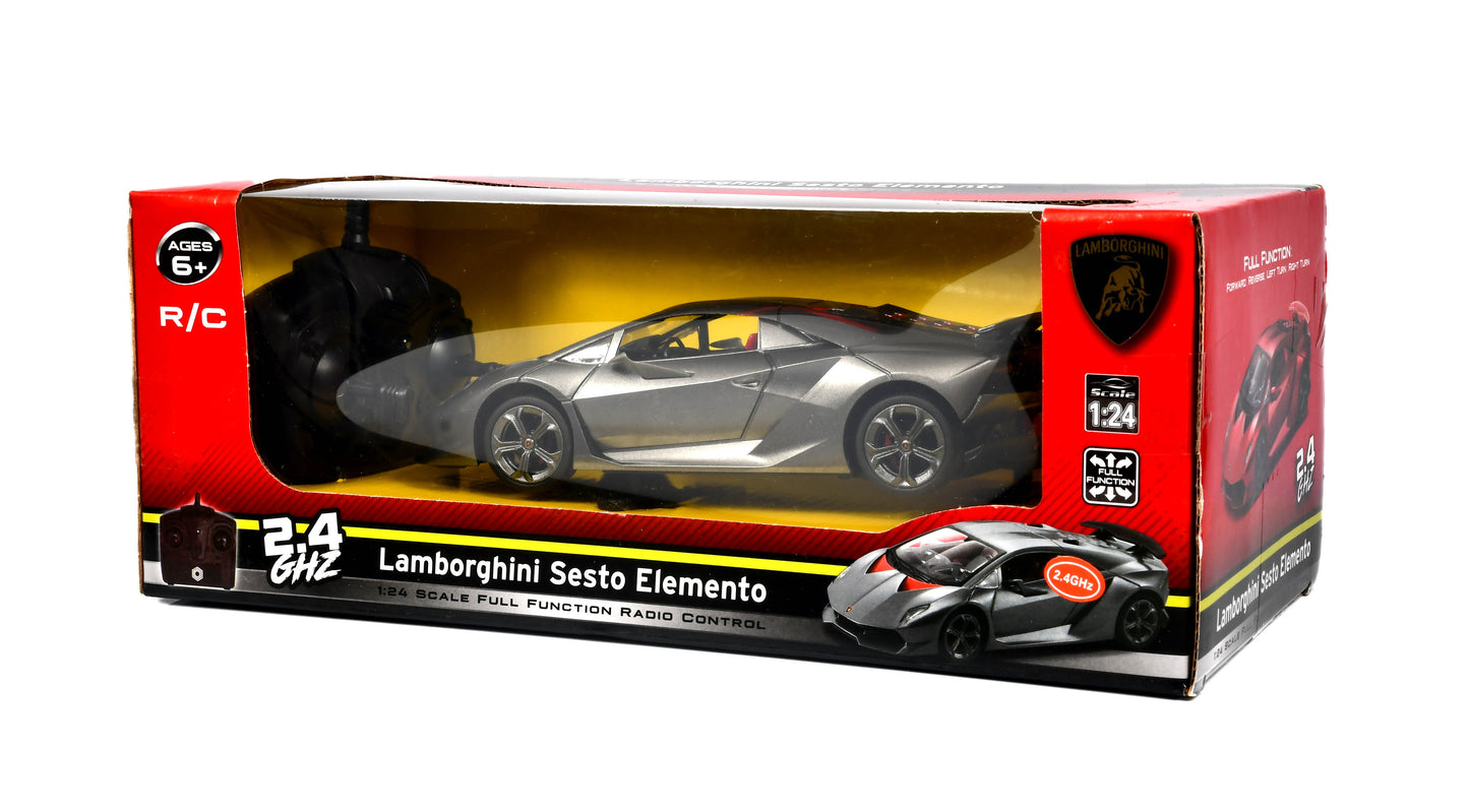 Lamborghini Sesto Elemento Graphite/ Gray RC Radio Control 1:24 by Braha