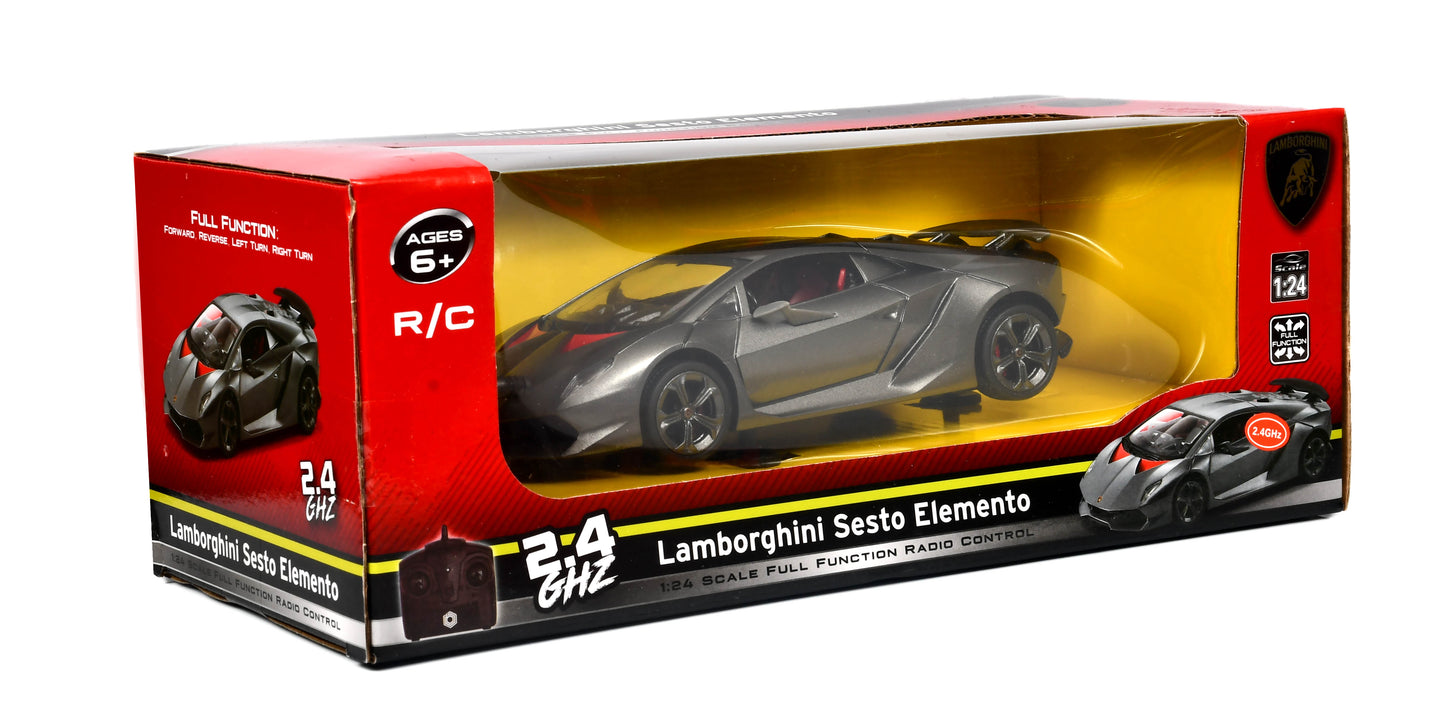 Lamborghini Sesto Elemento Graphite/ Gray RC Radio Control 1:24 by Braha