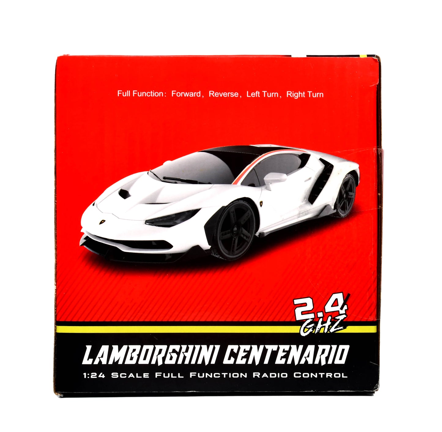 Braha Lamborghini Centenario Black /Yellow 1:24 Remote Control Car Officially Licensed