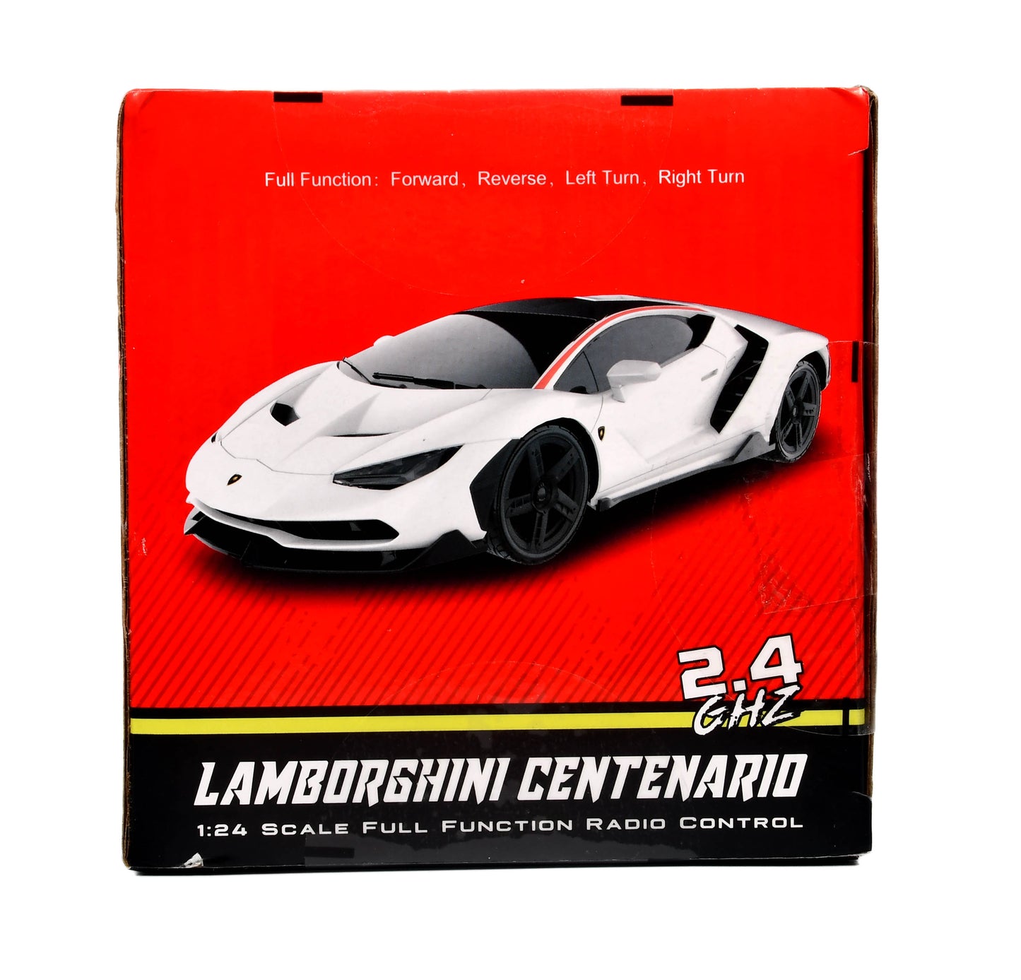 Braha Lamborghini Centenario Black / Red 1:24 Remote Control Car Officially Licensed