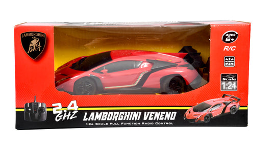 Full Function Radio Control Red Lamborghini Veneno Model Car
