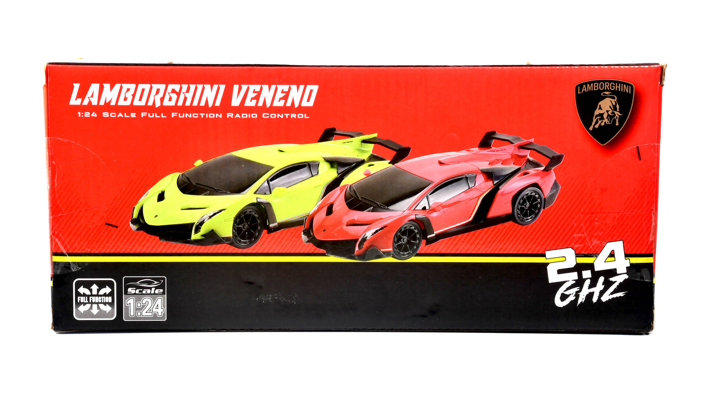 Full Function Radio Control Red Lamborghini Veneno Model Car