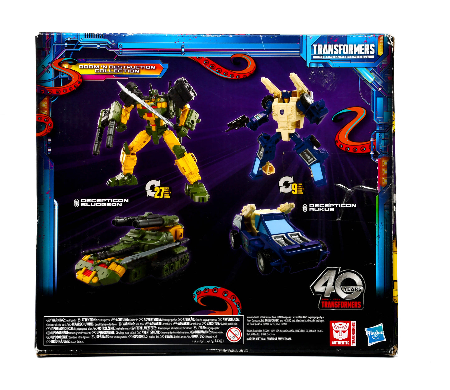 Transformers Legacy United Doom 'N Destruction Collection Bludgeon Rukus