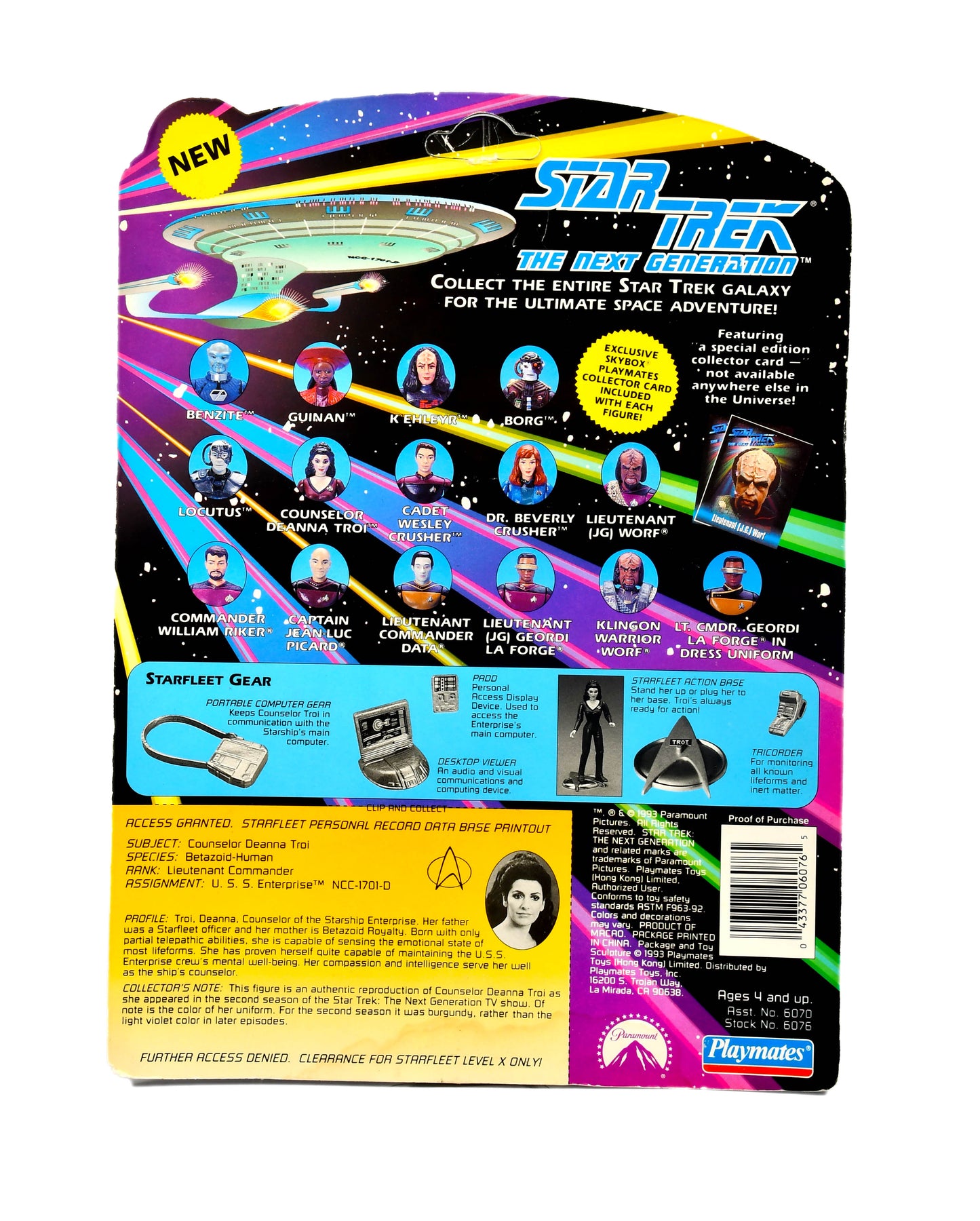 Star Trek: The Next Generation: Counselor Deanna Troi: Playmates