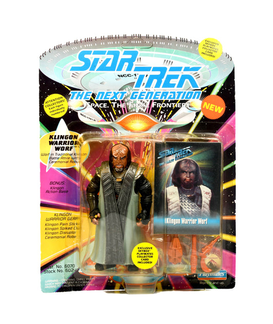 Star Trek The Next Generation Klingon Warrior Worf 1994 Playmates