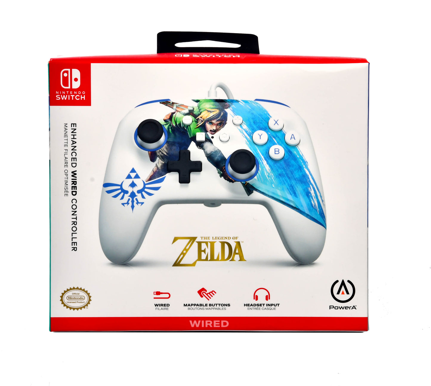 Nintendo Switch Enhanced Wired Controller (The Legend Of Zelda)