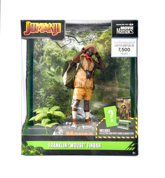 Mcfarlane Toys Jumanji Movie Maniacs Franklin "Mouse" Finbar 6" Posed Figure