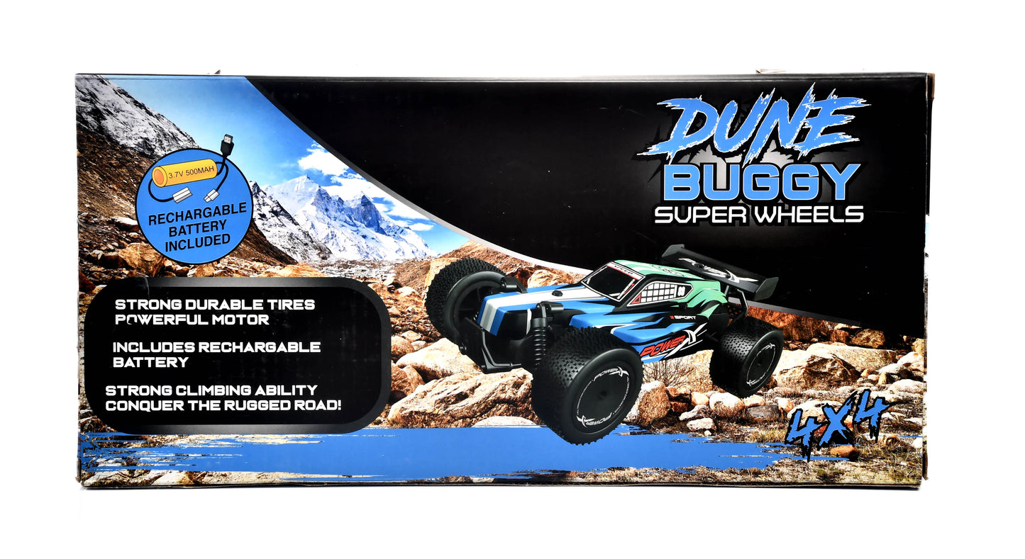 Power X Electric RC 4x4 Dune Buggy 1/18 (2.4GHZ) 3.7V 500MAH Battery