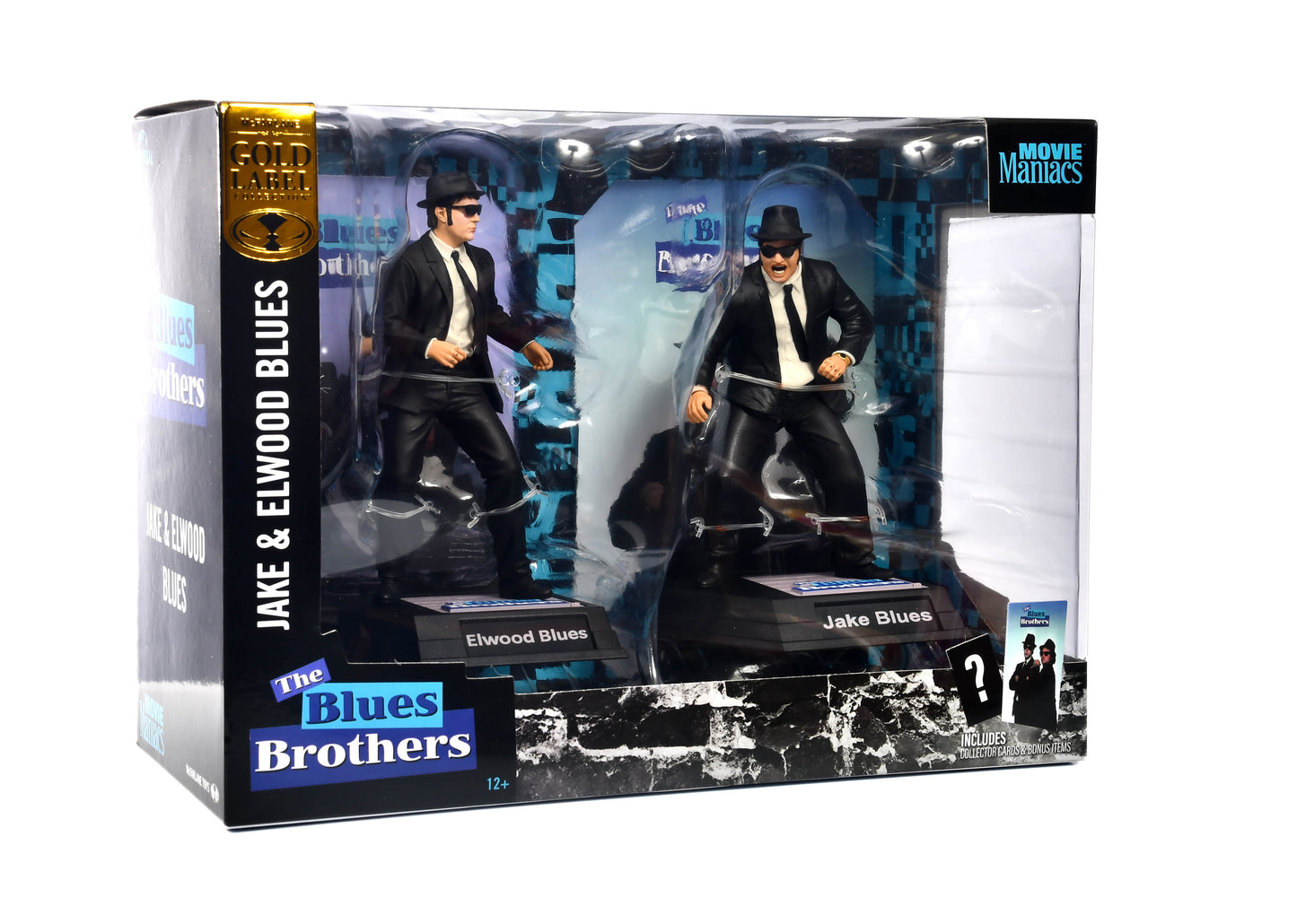 McFarlane Gold Label The Blues Brothers Jake & Elwood Blues 6" Figures NIB