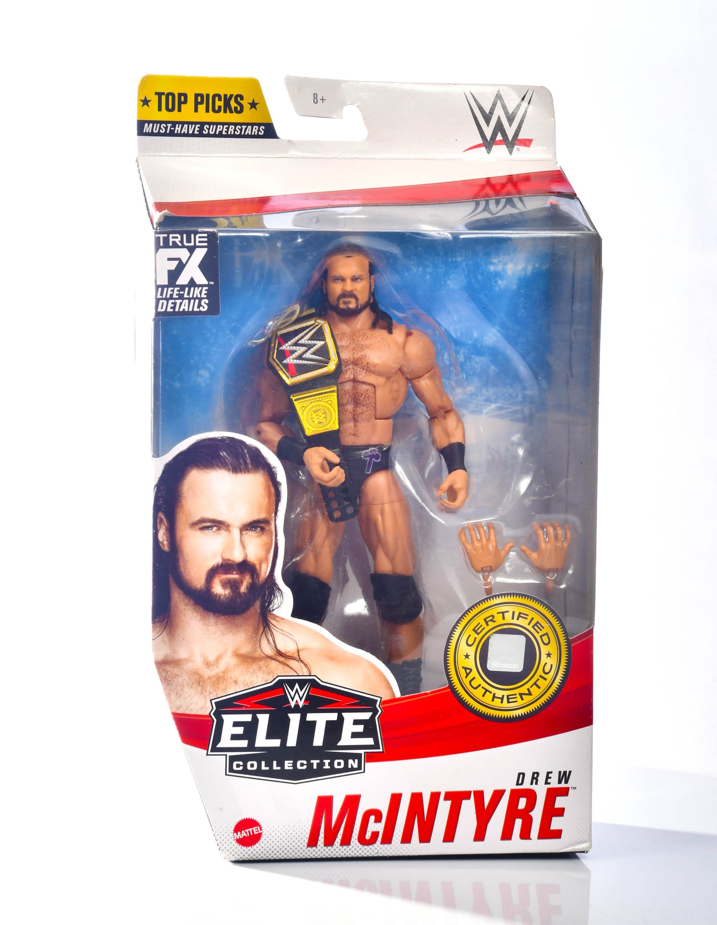 Drew McIntyre WWE Elite Top Picks 2022 WWE Toy Wrestling Action Figure