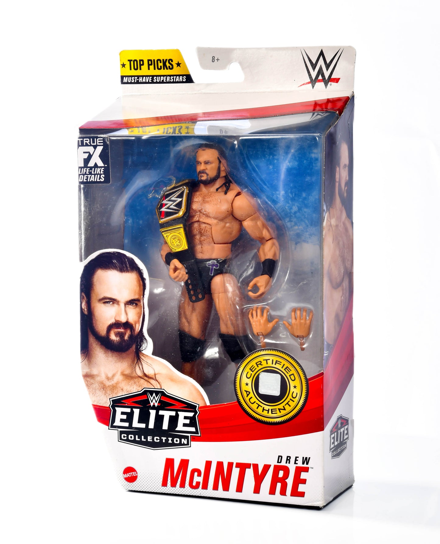 Drew McIntyre WWE Elite Top Picks 2022 WWE Toy Wrestling Action Figure