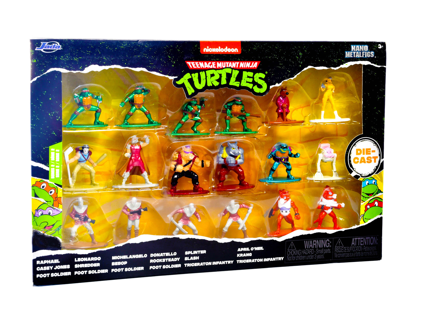 Jada Toys - 1.65 Nano Metalfigs Teenage Mutant Ninja Turtles