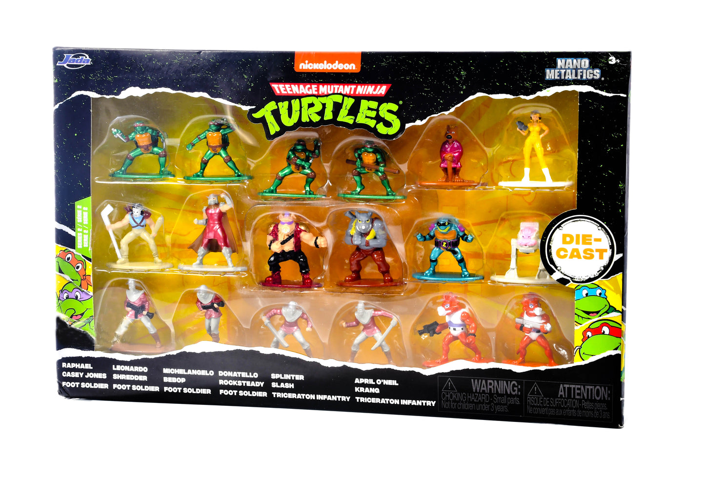 Jada Toys - 1.65 Nano Metalfigs Teenage Mutant Ninja Turtles