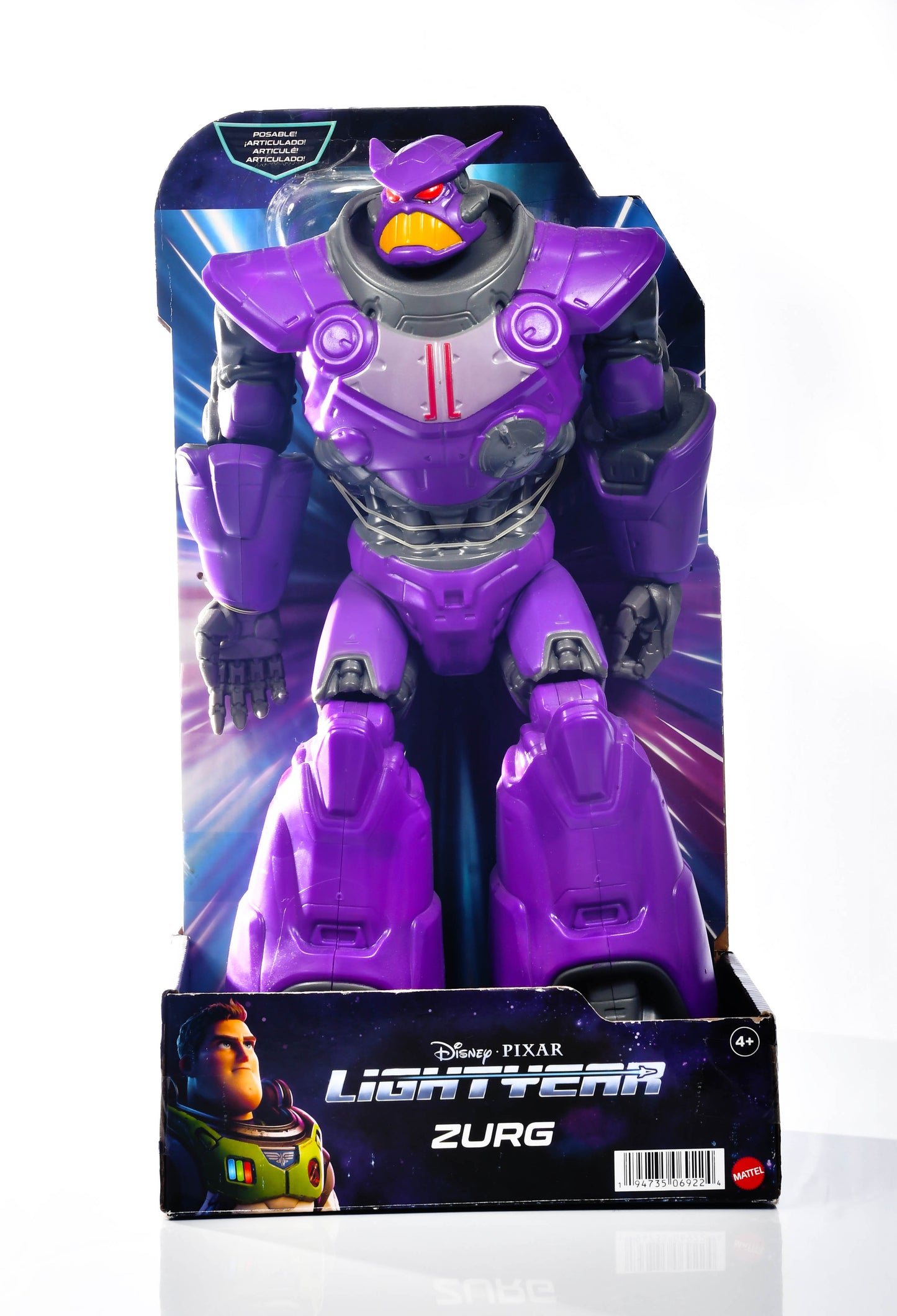 Mattel Disney Pixar Lightyear Zurg Large Scale 12-in Figure